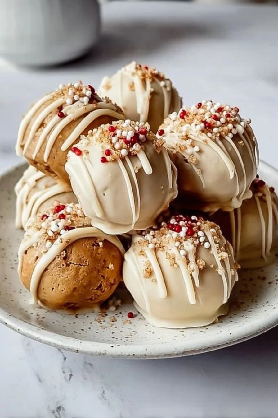 Cozy Gingerbread Truffles
