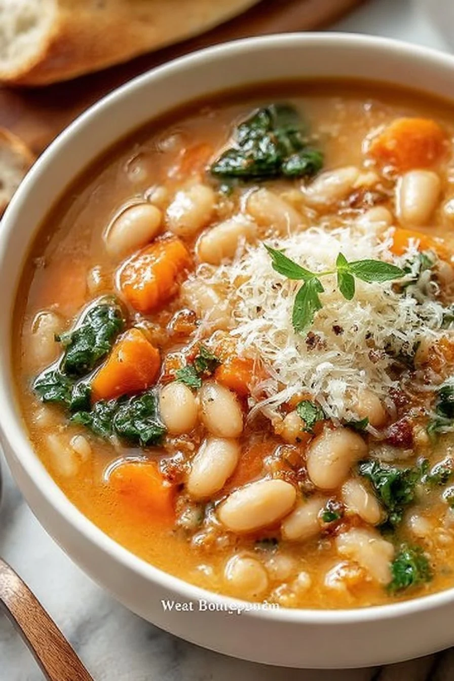 Cozy Hearty White Bean Soup