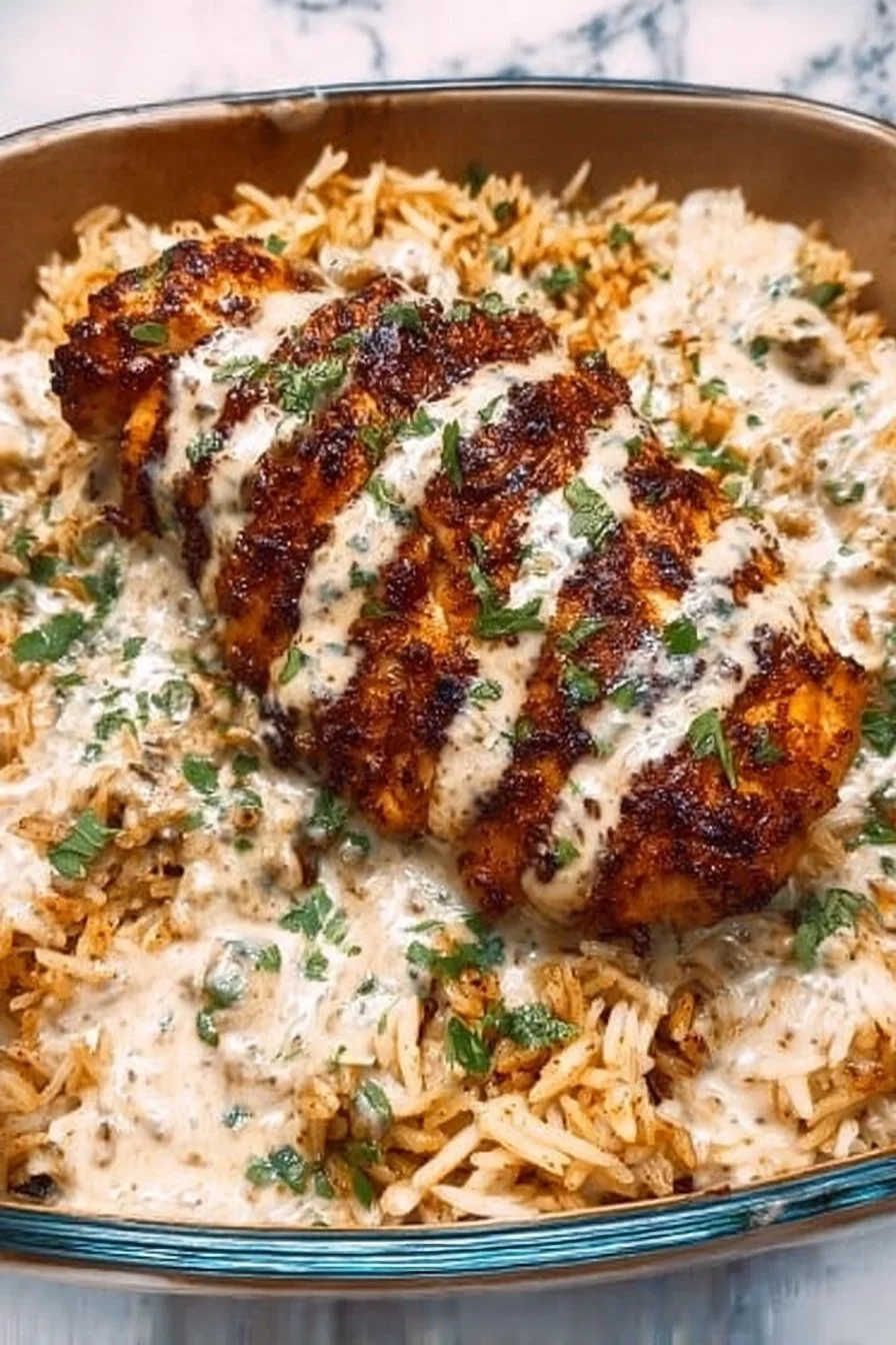 Creamy Cajun Chicken and Rice Bowls