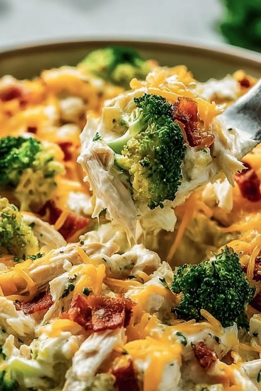Creamy Low Carb Chicken Casserole