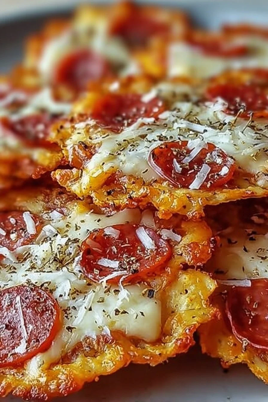 Crispy Pizza Chips: How to Air Fry or Bake the Ultimate Low Carb Snack