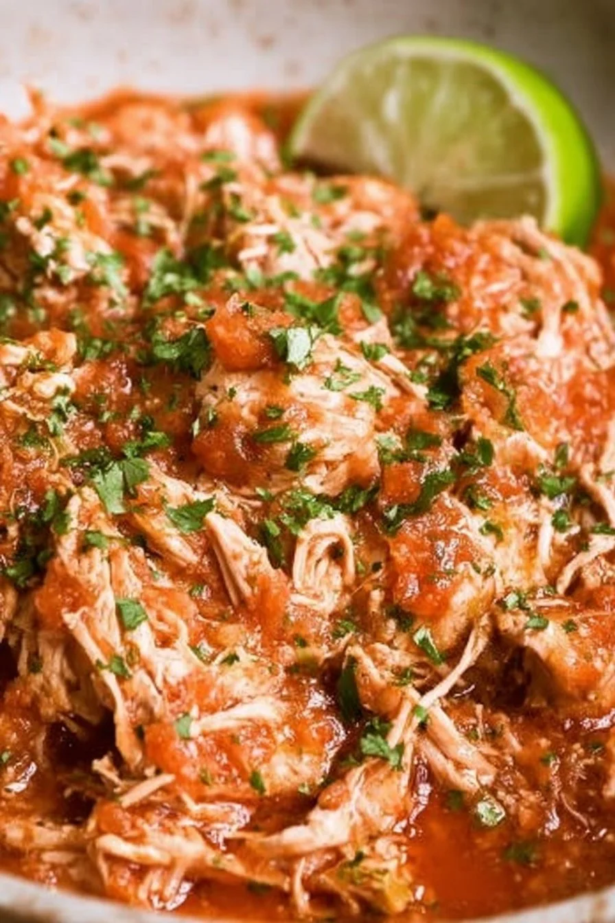 Crockpot Salsa Chicken