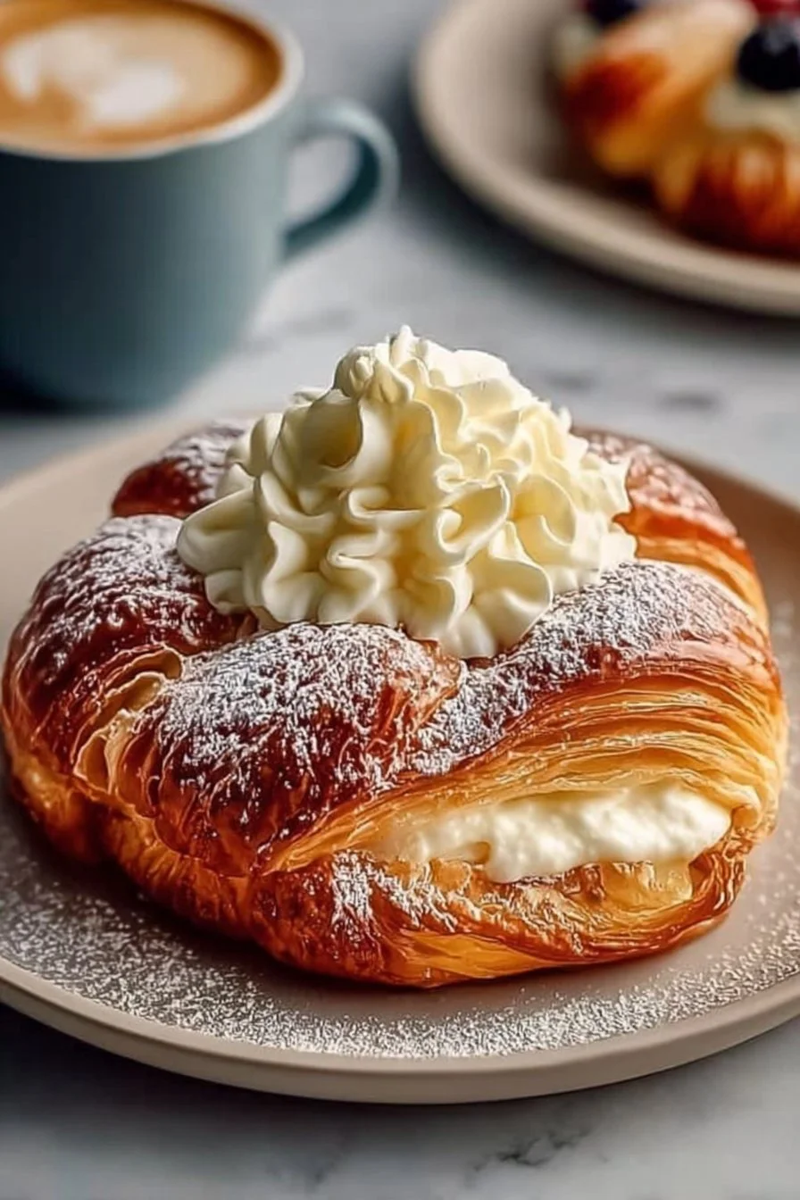 Delightfully Flaky Fruit & Cream Cheese Danish