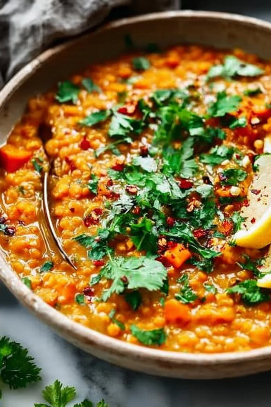 Easy 30-Minute Red Lentil Dahl