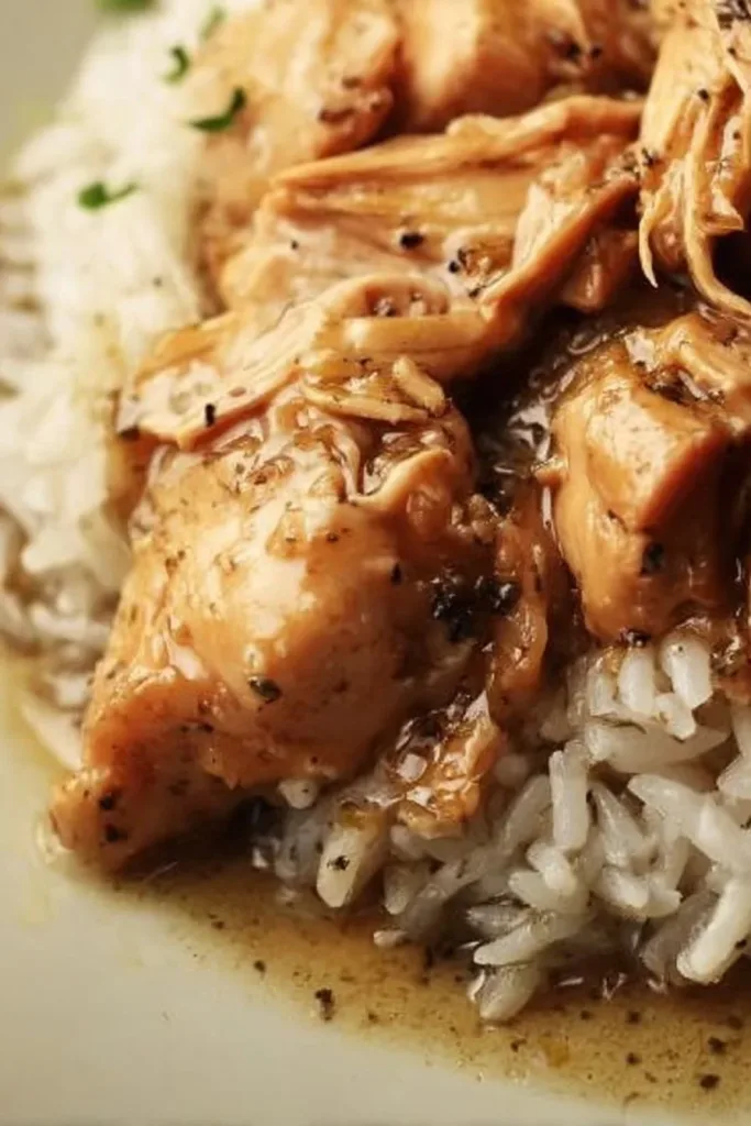 Delicious Easy Instant Pot Chicken recipe ready to serve.