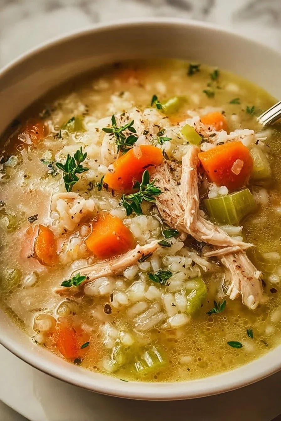 Hearty Turkey and Rice Soup Recipe