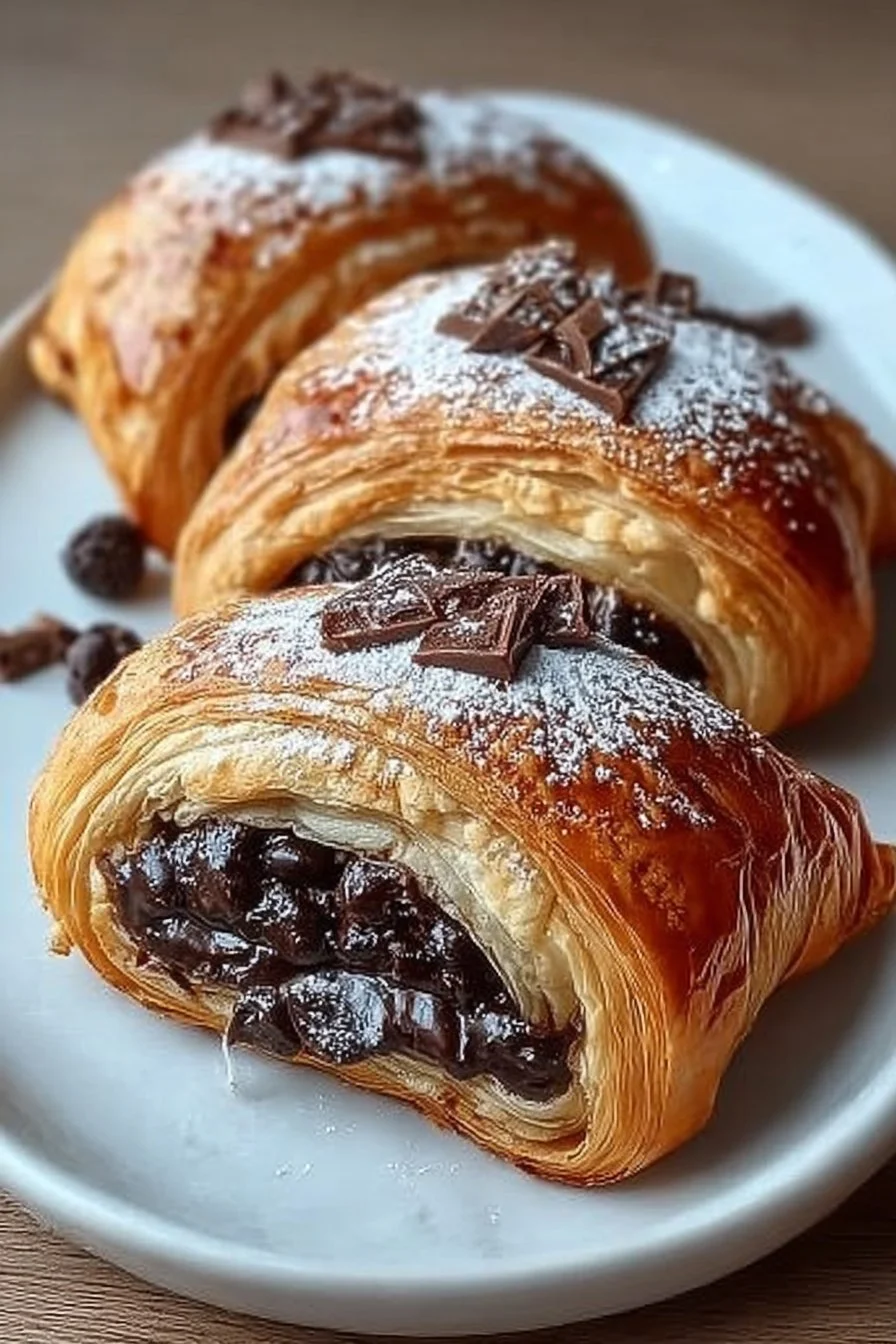 Indulgent Decadent Chocolate Croissant Breakfast Bake Delight
