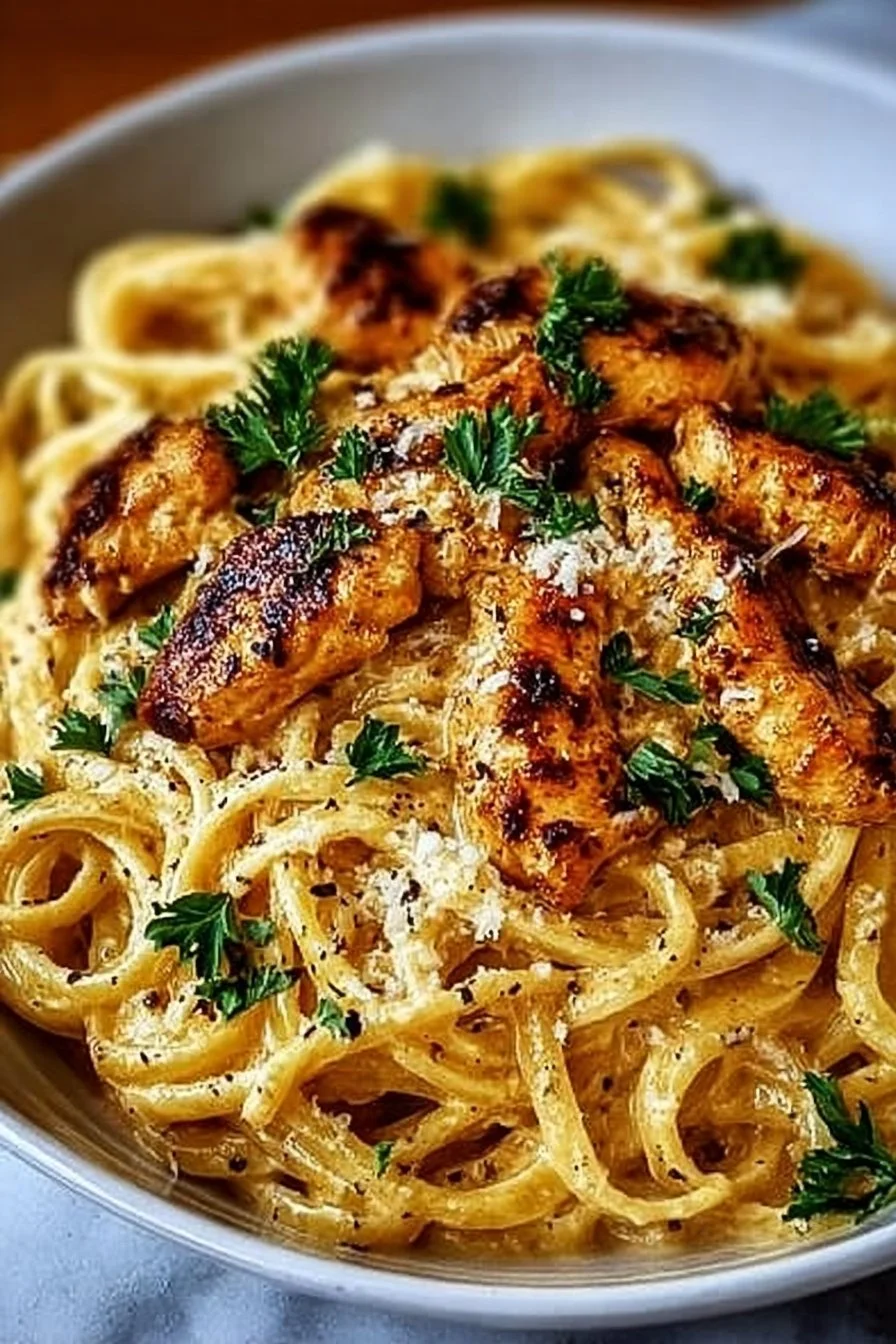 Irresistibly Easy Cowboy Butter Chicken Linguine in 30 Minutes