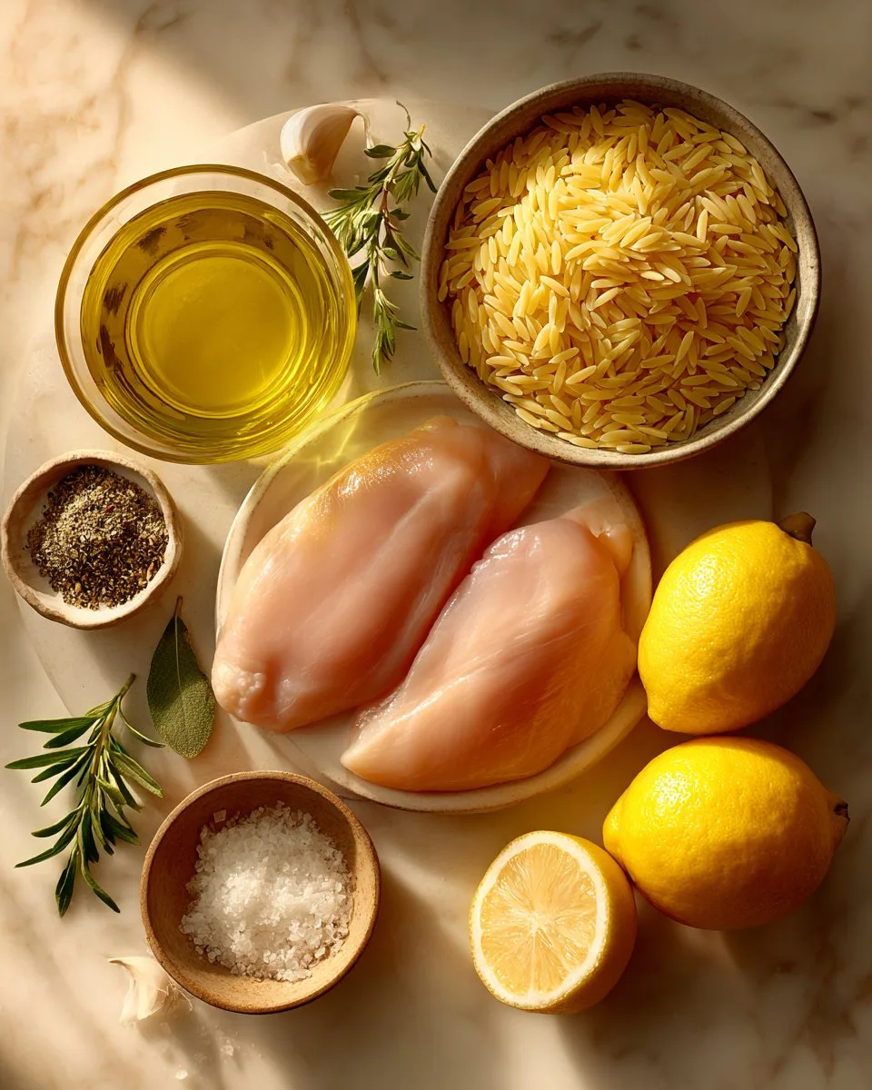Lemon Chicken Orzo 4