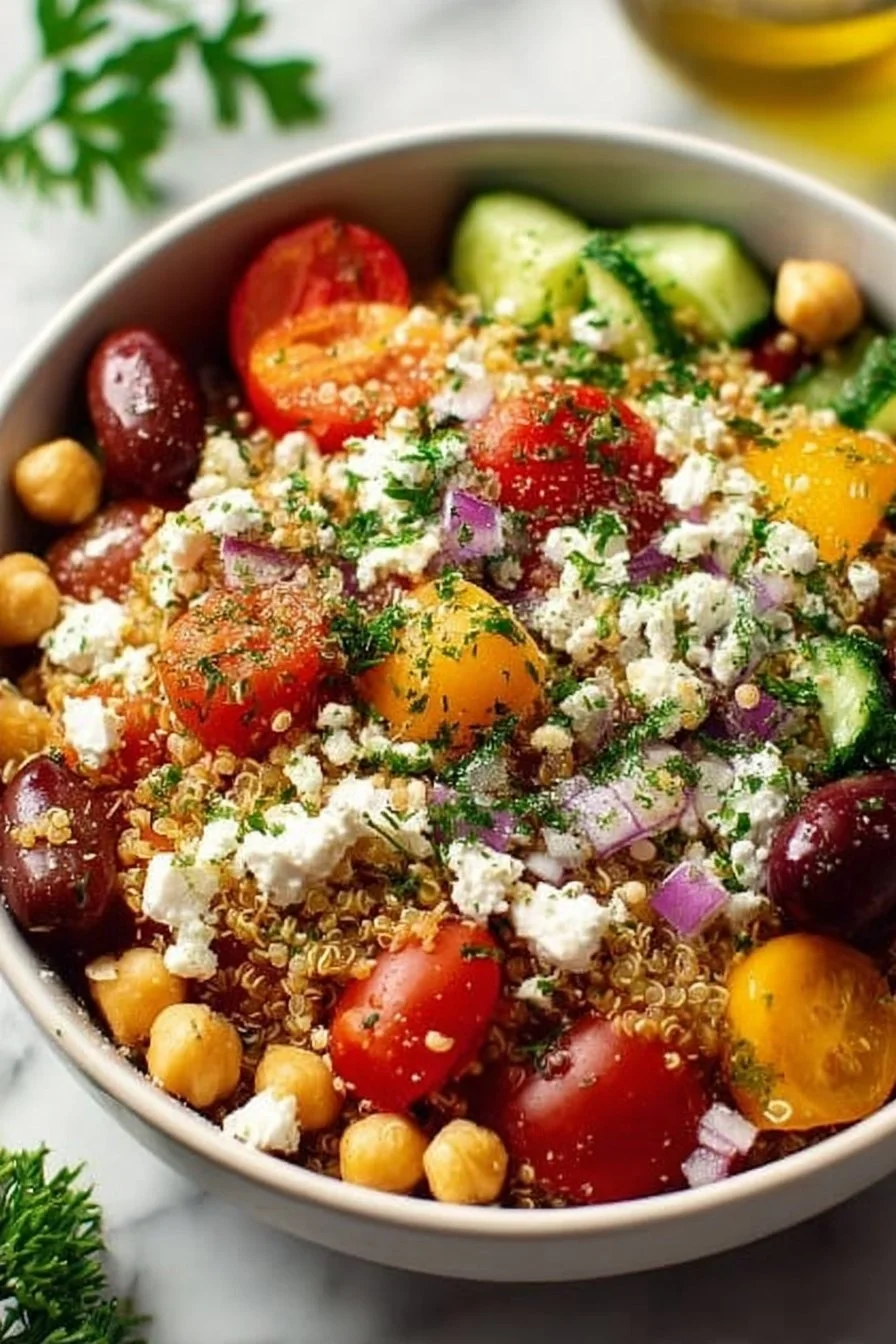 Mediterranean Quinoa Power Bowl