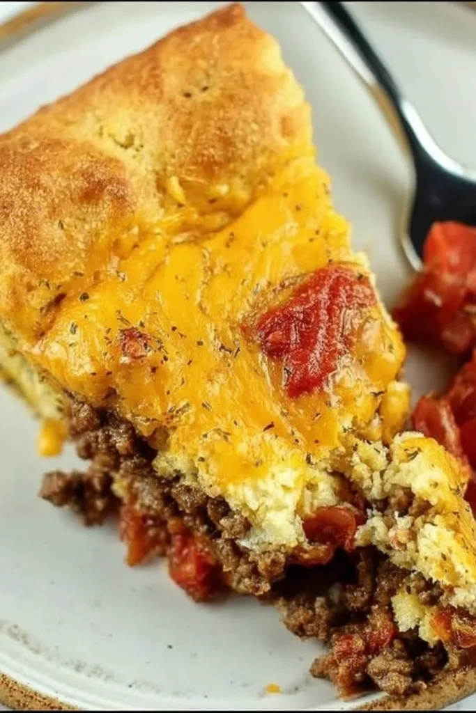 Mississippi Style John Wayne Casserole served in a dish