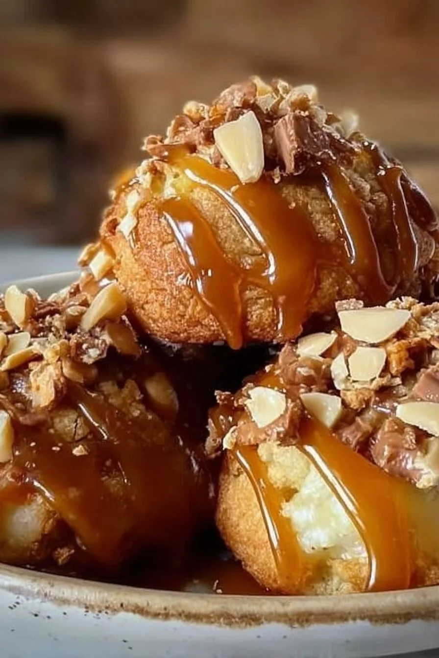 No Chill Butterfinger Caramel Cookies Quick Bakery Style Treat