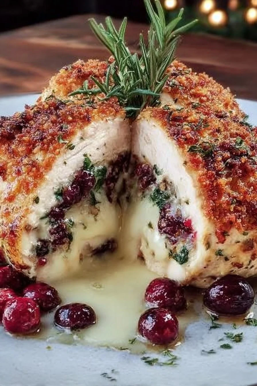 Perfect Cranberry Brie Stuffed Chicken Recipe You Must Try
