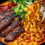 Spicy Korean Ramen with Grilled Beef & Creamy Sauce 5 spicy korean ramen with grilled beef creamy sauc 2025 12 01 192126 150x150 1