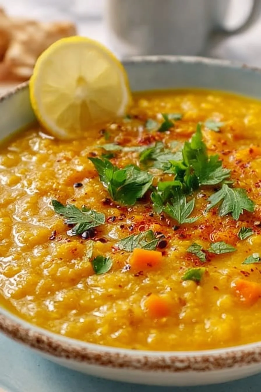 Spicy Red Lentil Soup