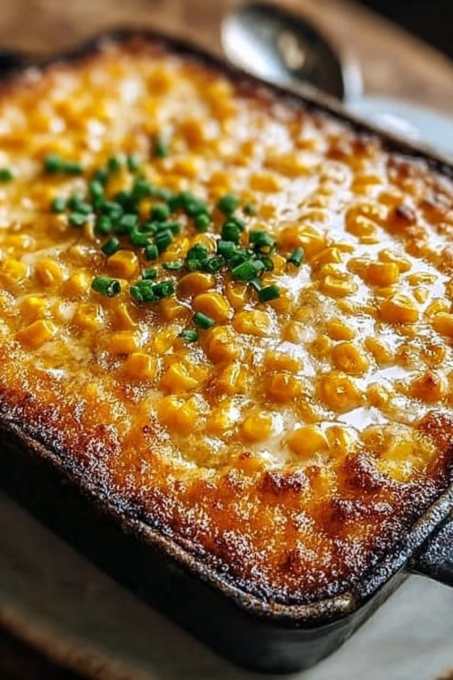 Sweet Harmony Honey-Glazed Corn Casserole