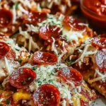 Crispy low carb pizza chips recipe for a quick snack