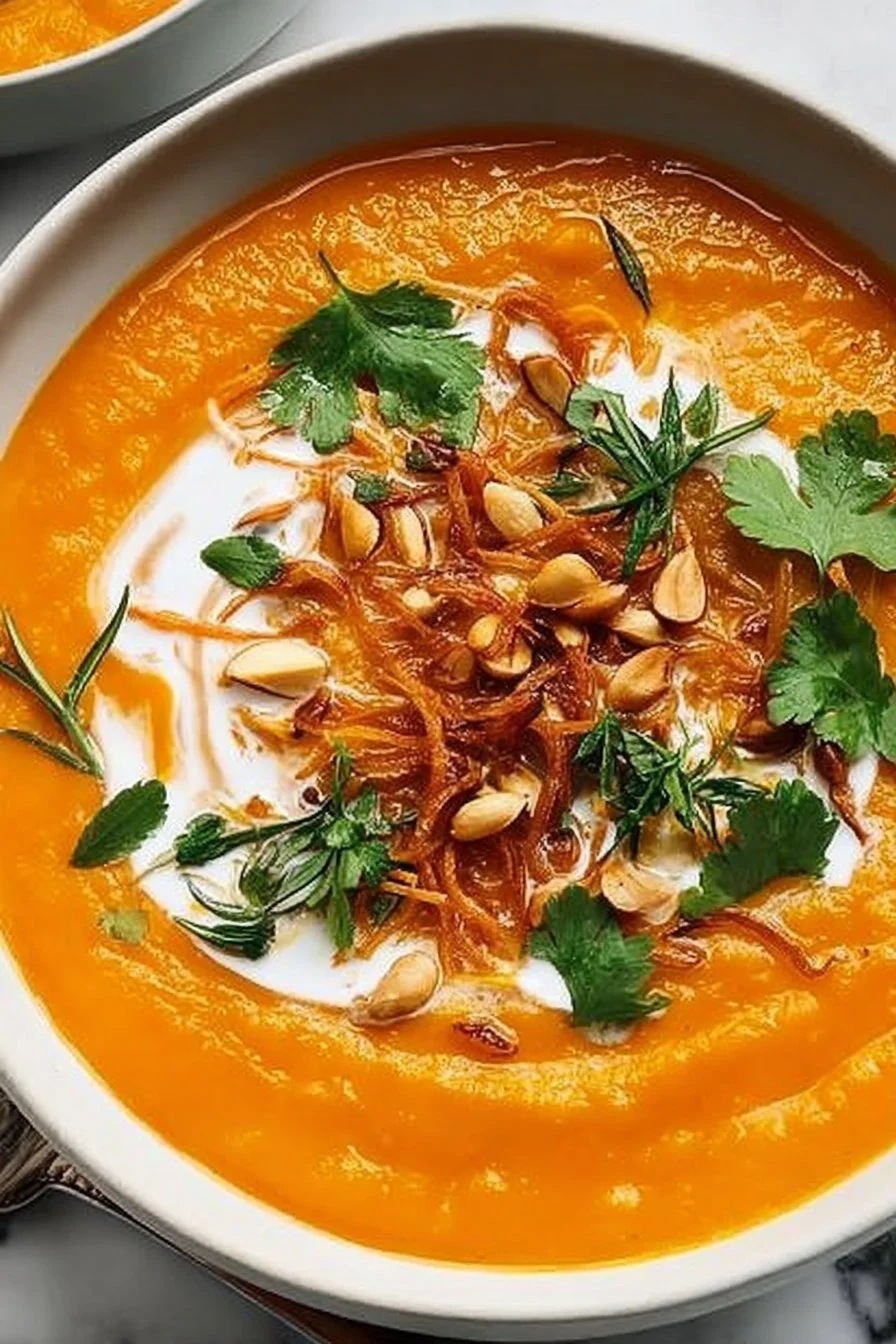 Vegan Carrot Ginger Soup
