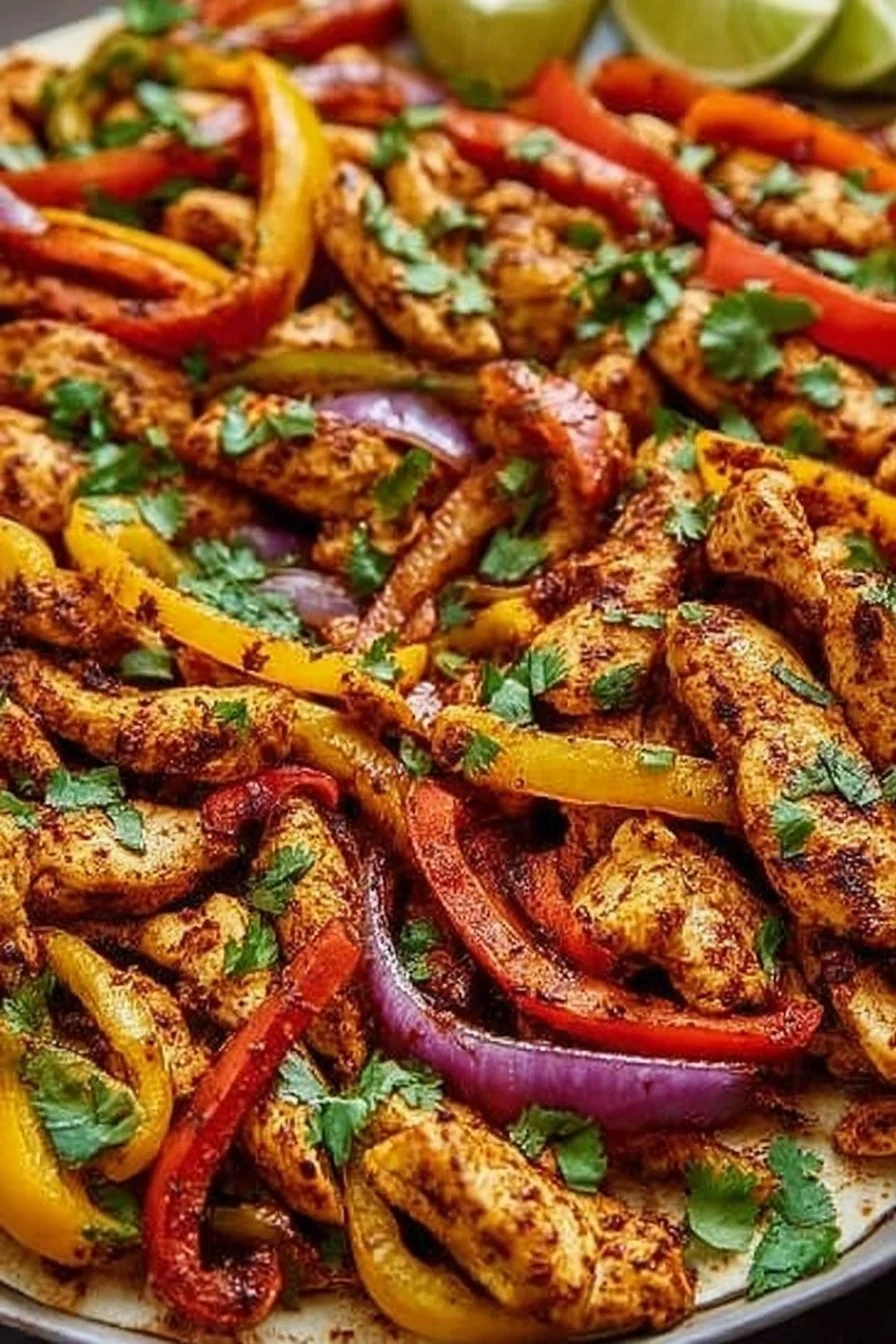 Vibrant Sheet Pan Chicken Fajitas