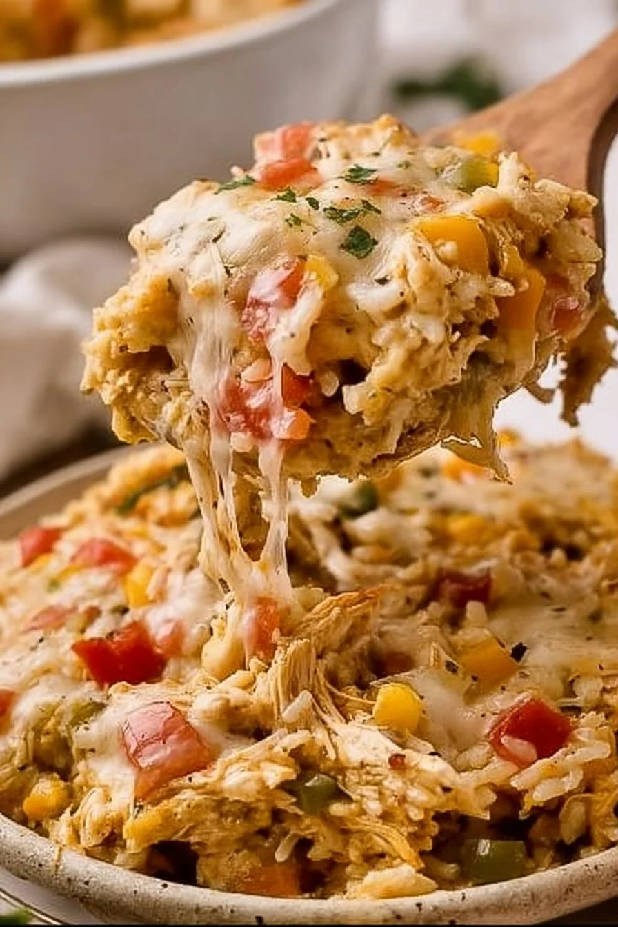 Amazing Chicken Fajita Casserole