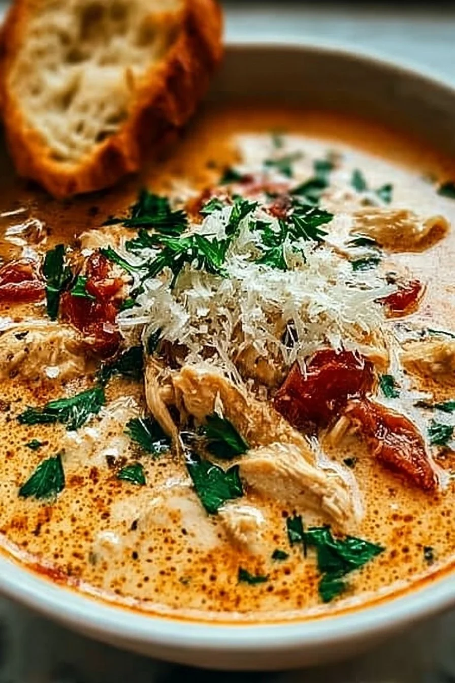 Chicken Parmesan Soup