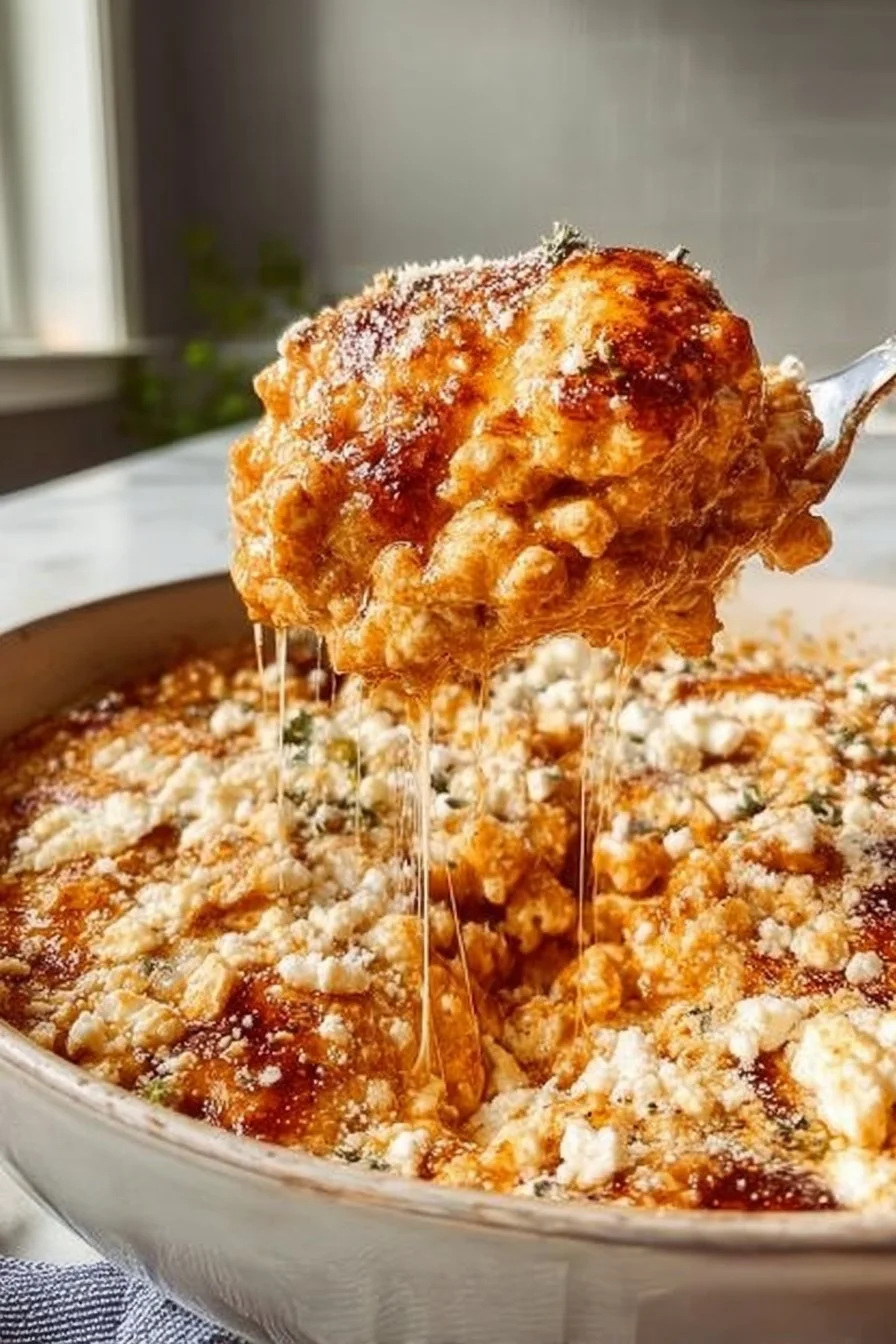 Cottage Cheese Chicken Parm Bowl