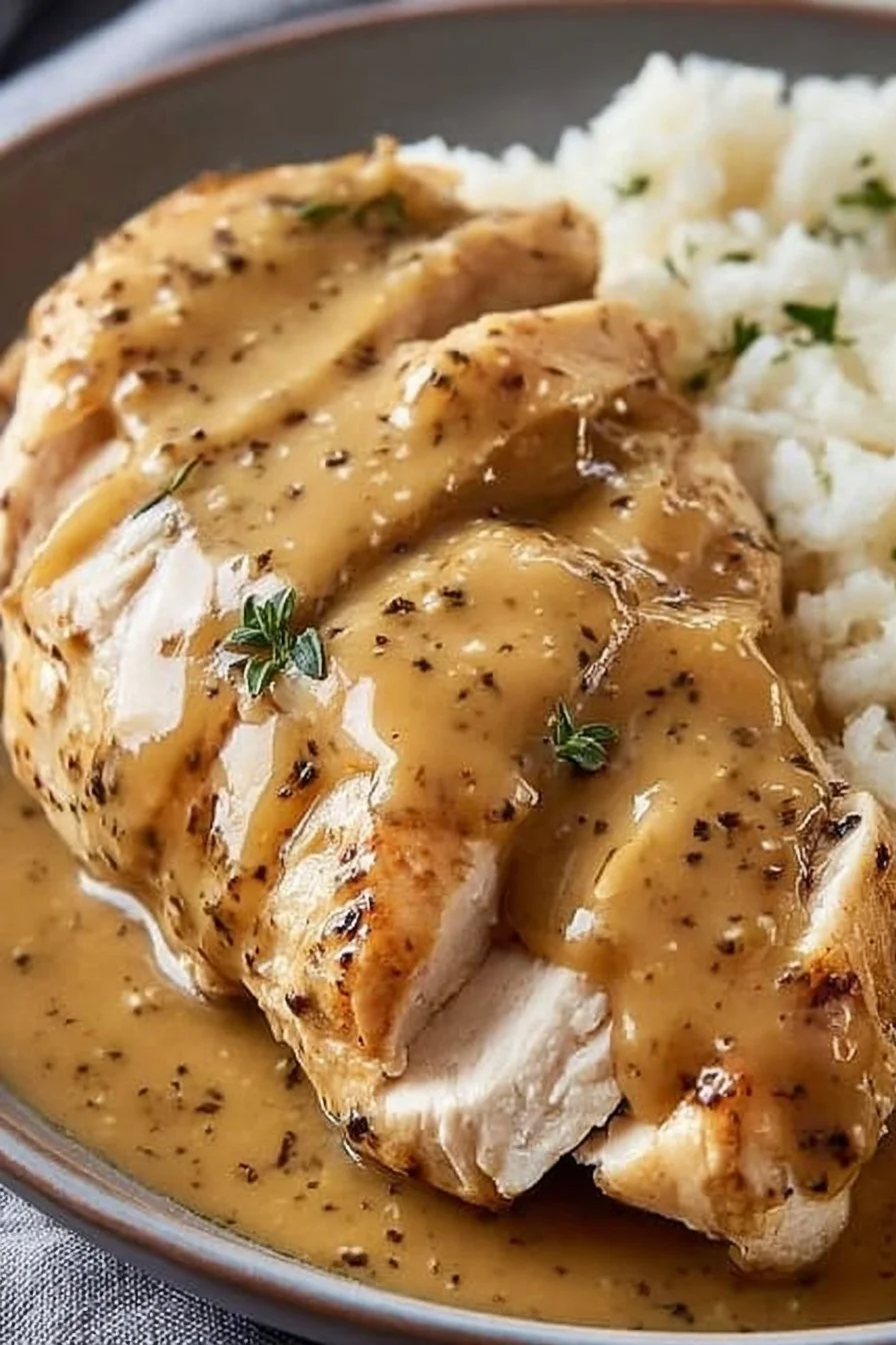 Cozy Slow Cooker Chicken and Gravy