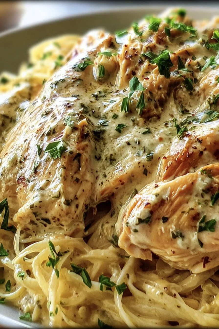 Crockpot Angel Chicken – Creamy, Easy & Family-Friendly