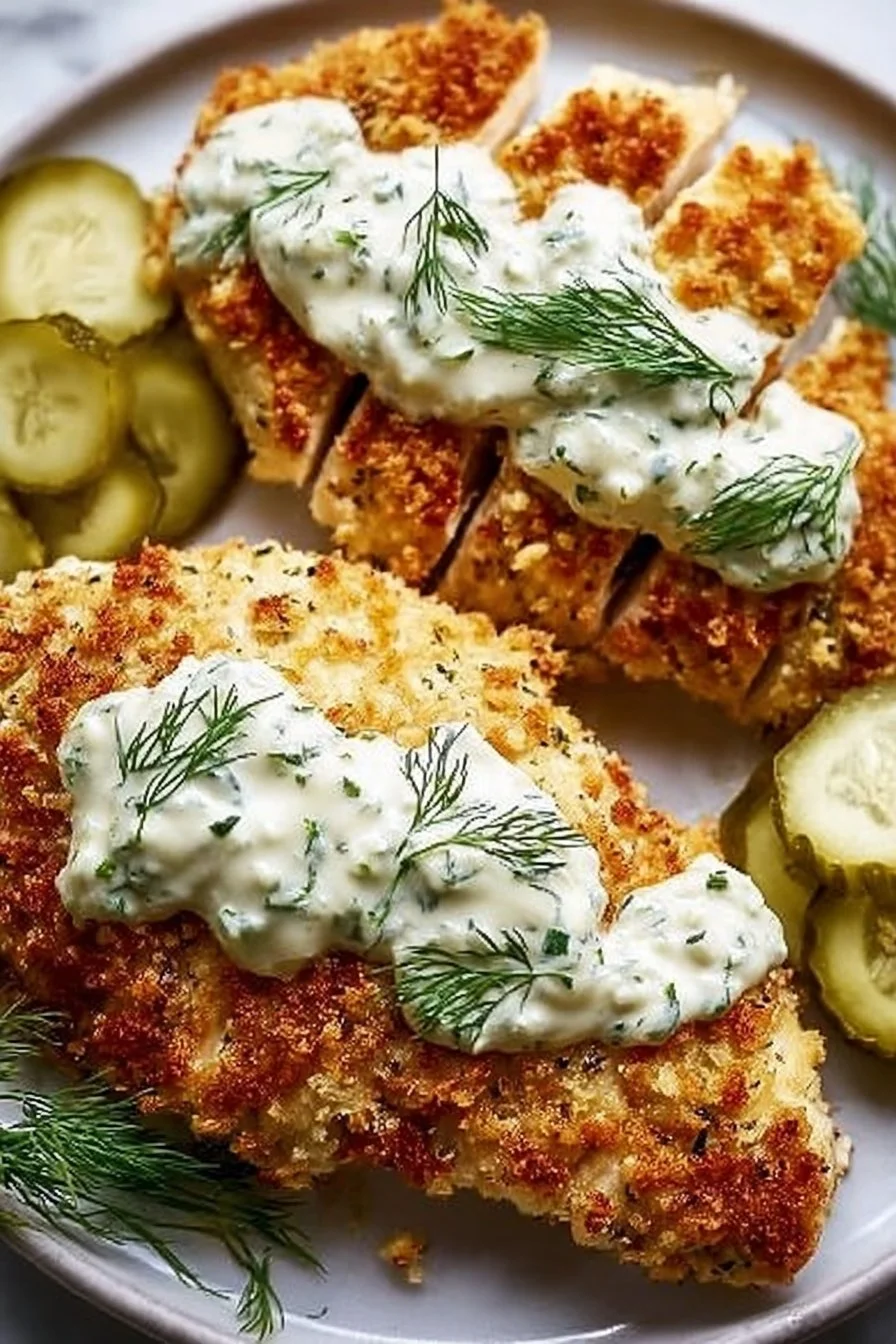 Dill Pickle Parmesan Chicken