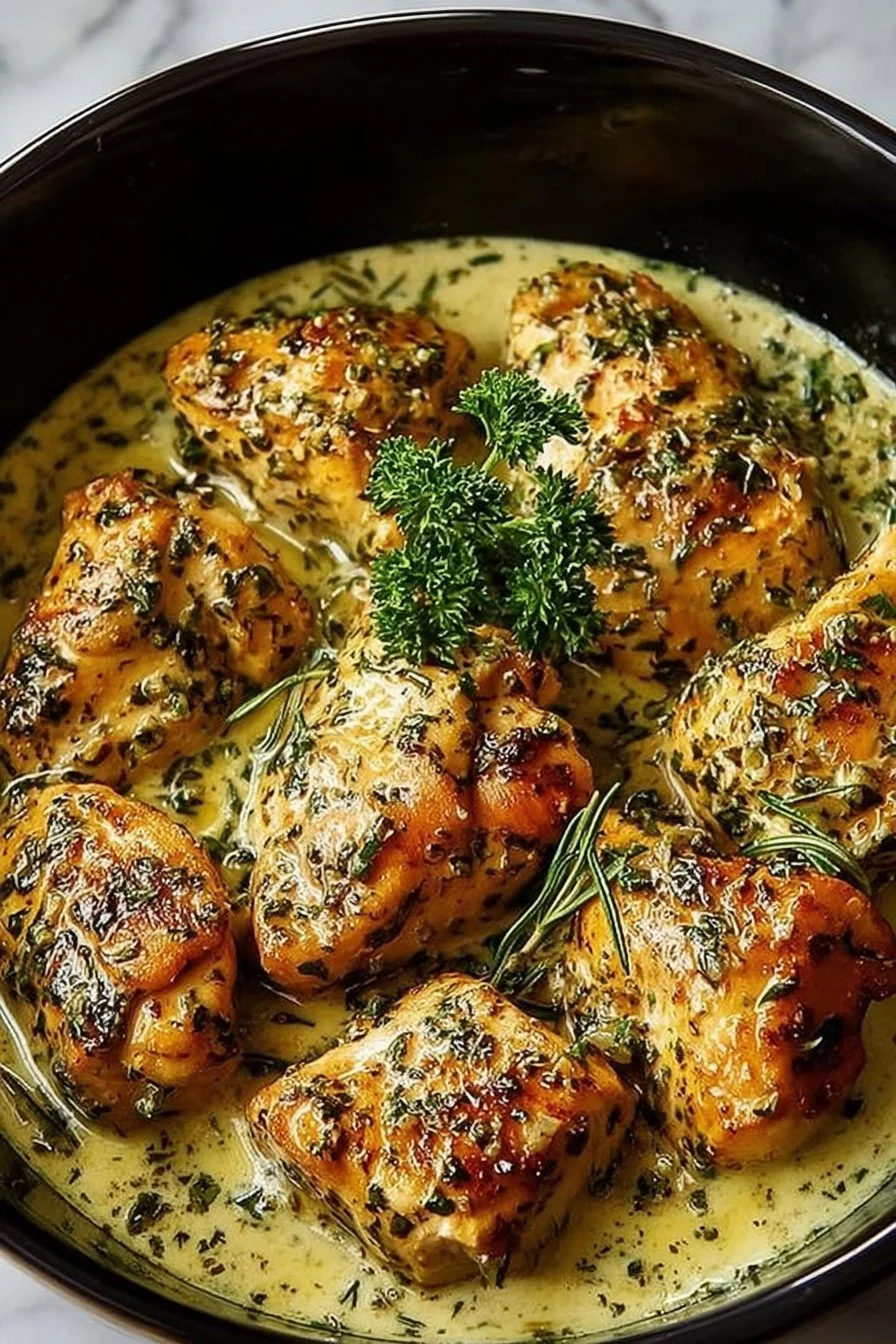 Garlic Herb Cream Chicken