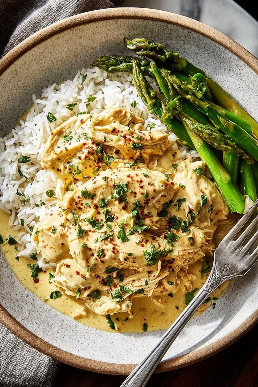Slow Cooker Creamy Italian Chicken