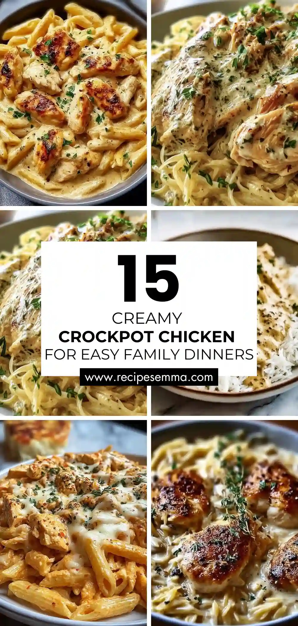 15 Creamy Crockpot Chicken Recipes for Easy Family Dinners 17 15 Creamy Crockpot Chicken Recipes for Easy Family Dinners