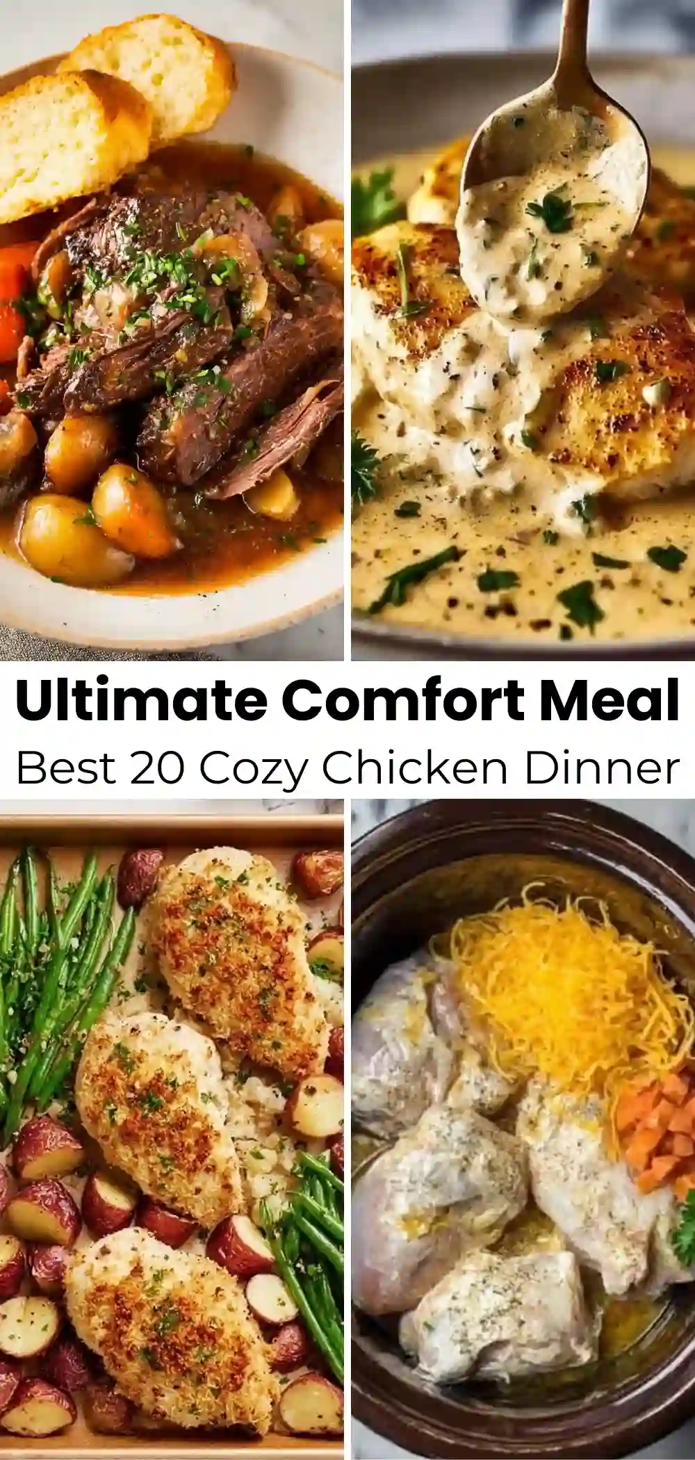 20 Cozy Chicken Dinner Recipes