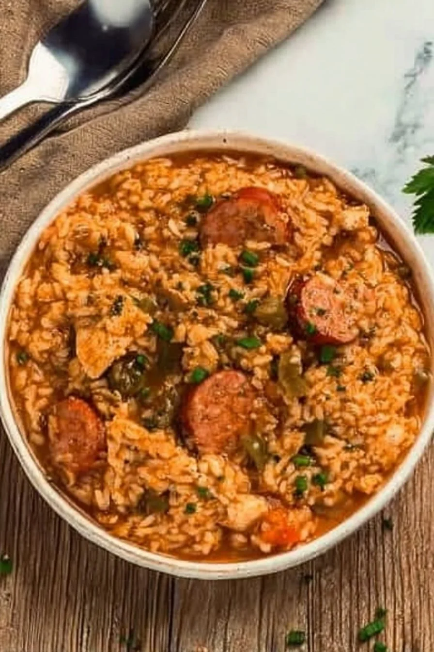 Amazing Cozy Crock Pot Jambalaya