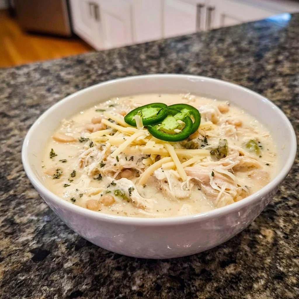 Amazing Creamy White Chili