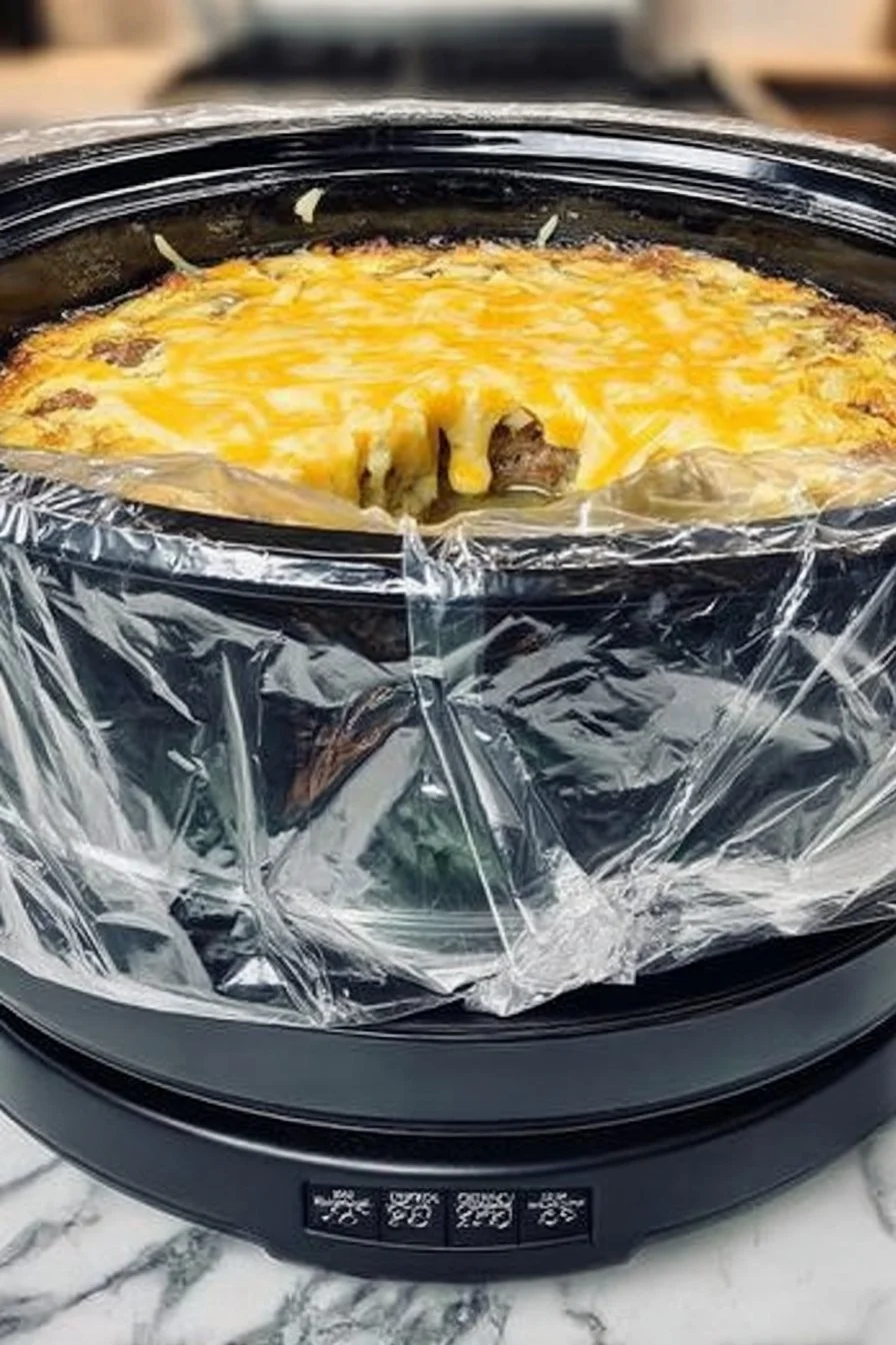 Amazing Slow Cooker Breakfast Casserole
