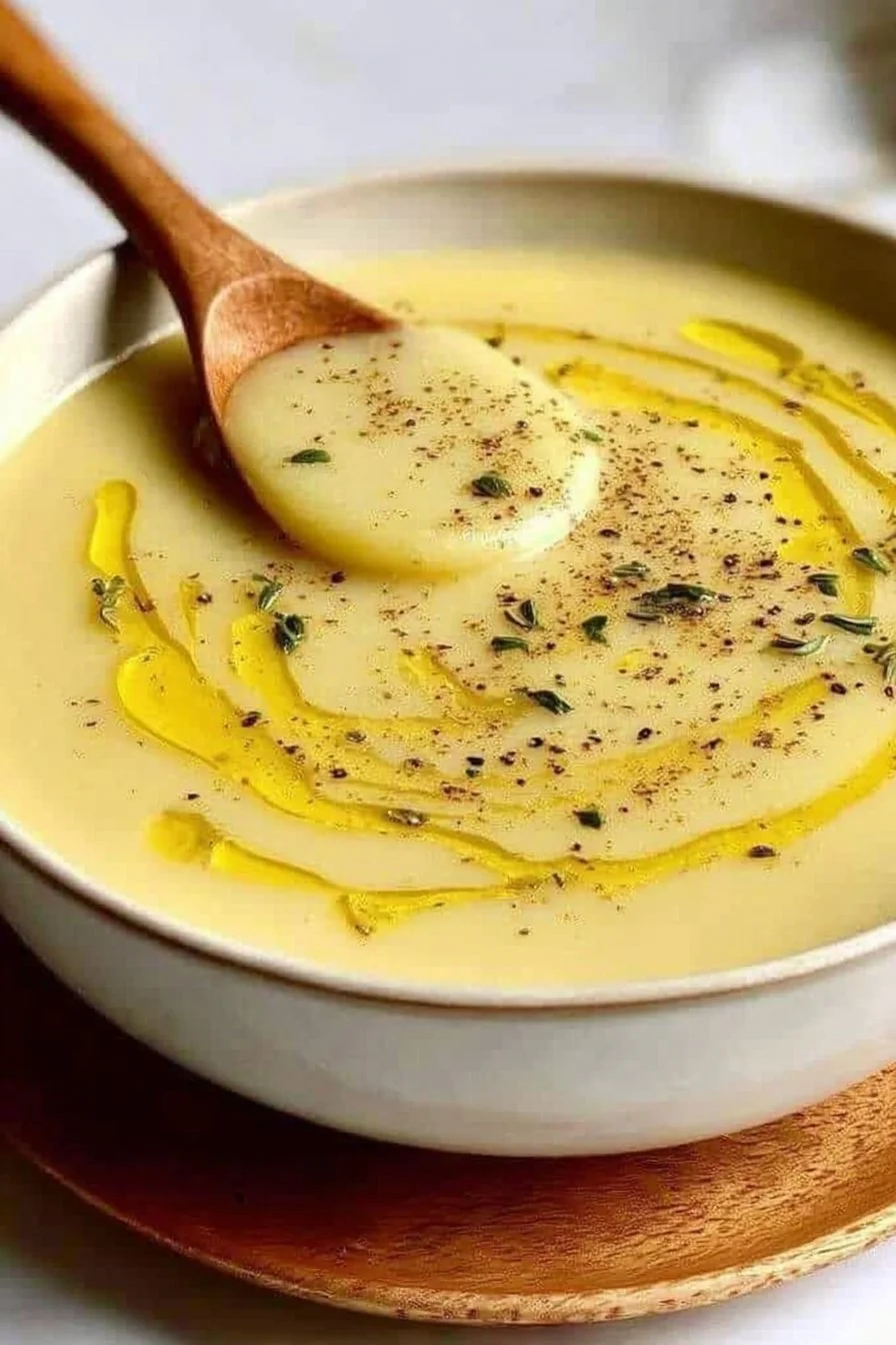 Cozy Creamy Potato Leek Soup