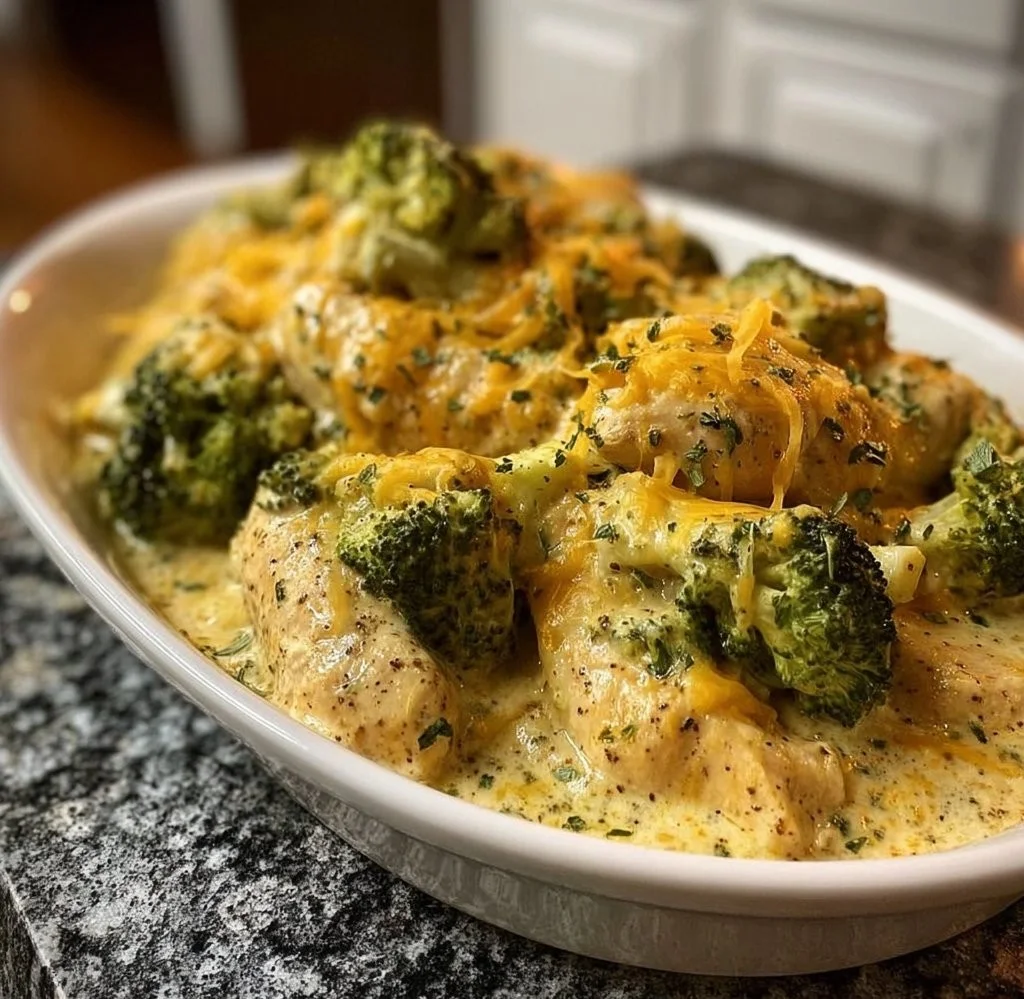 Creamy Broccoli Cheddar Chicken