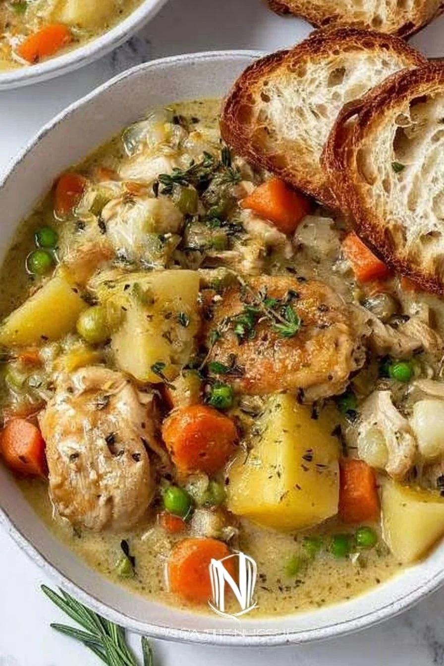 Creamy Chicken Stew That Warms the Soul