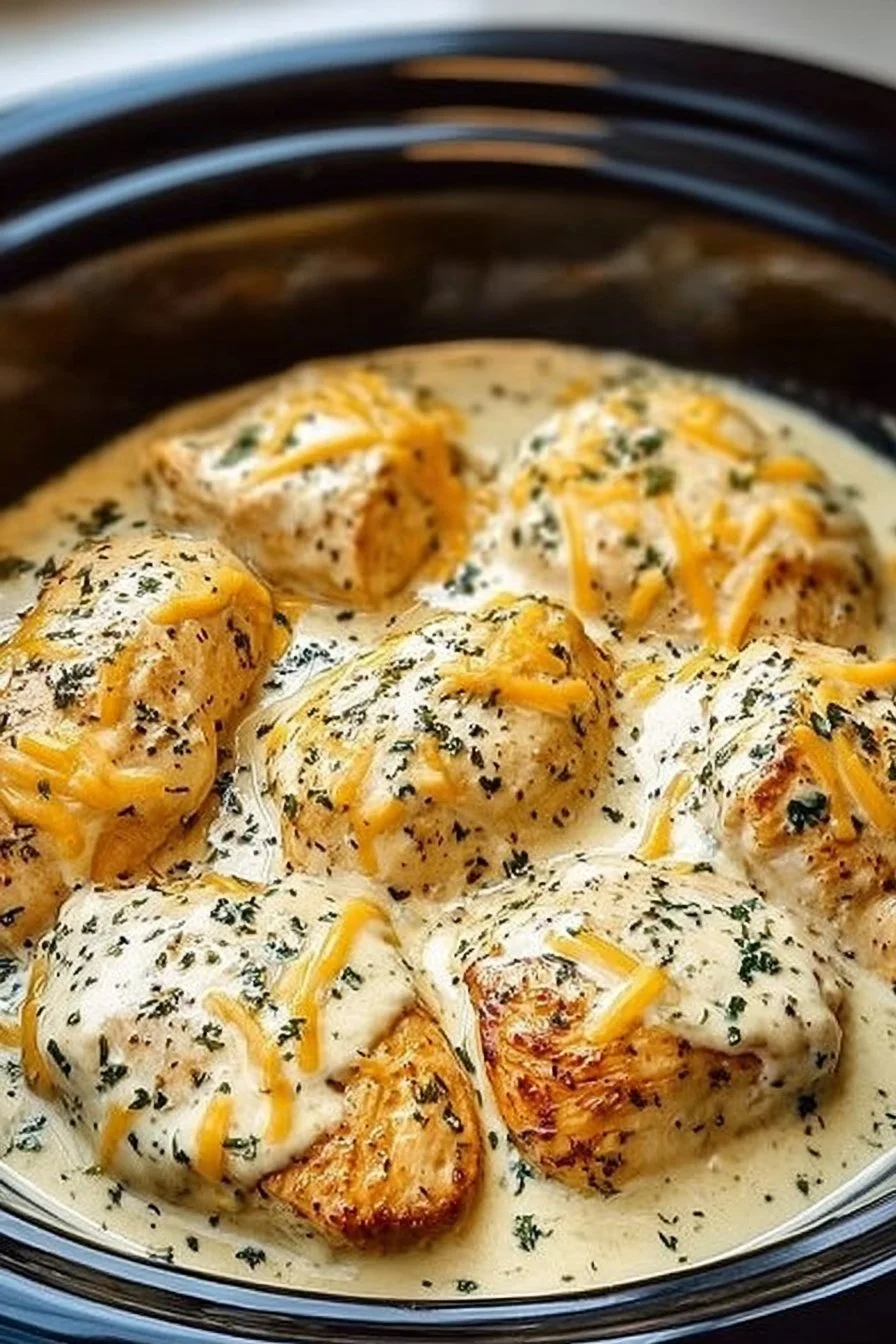 Creamy Ranch Chicken CrockPot Recipe