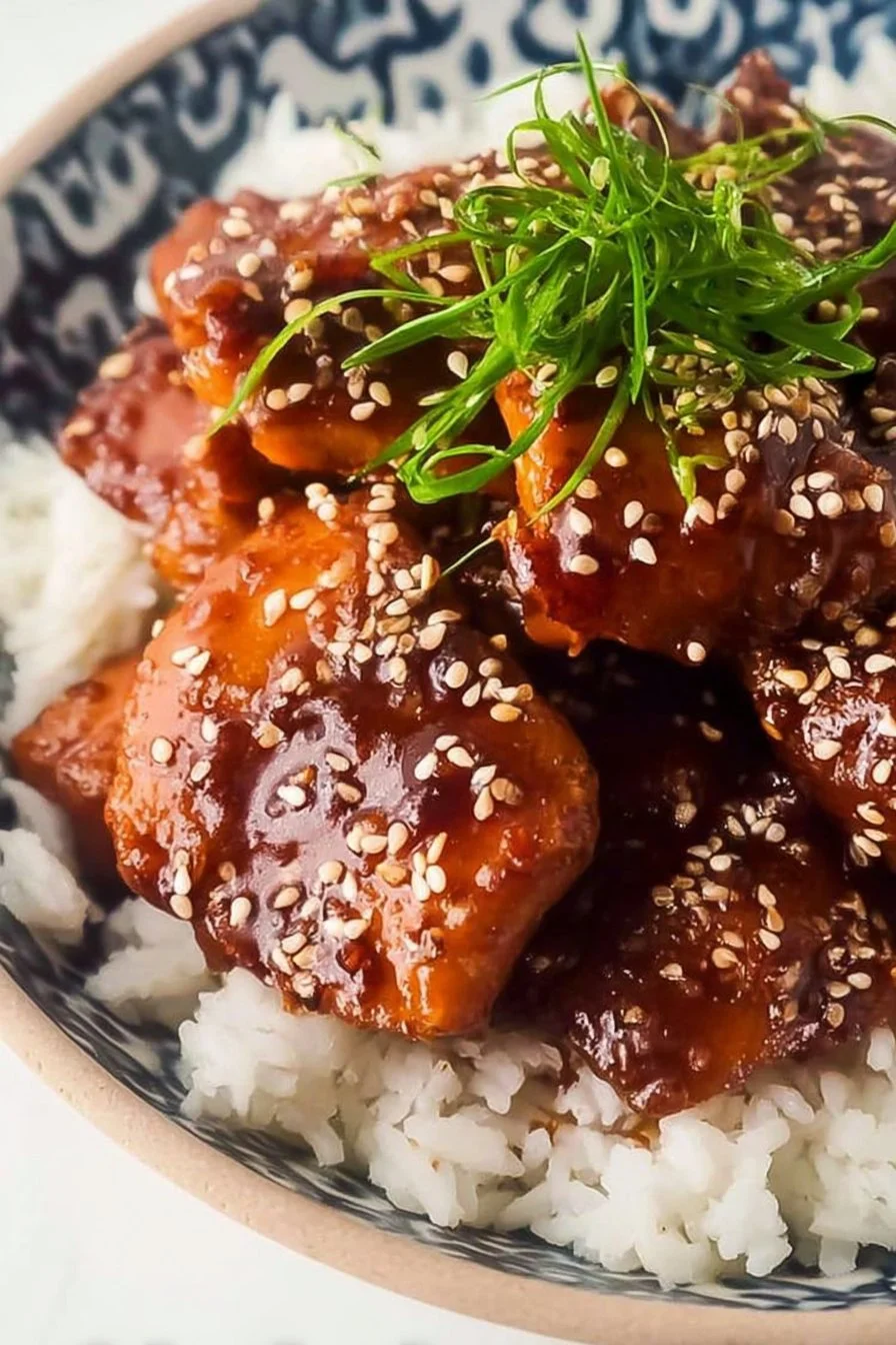 Crock Pot Honey Sesame Chicken