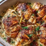 Delicious Crock Pot Marry Me Chicken served on a plate