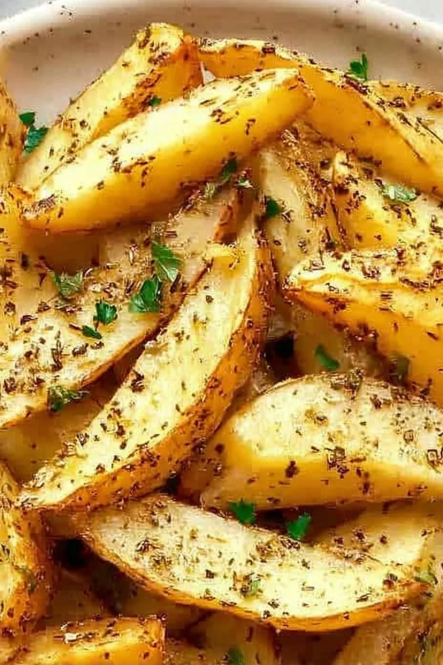 Flavorful Roasted Greek Potatoes