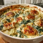 high protein spinach and artichoke chicken cassero 2026 02 23 222227 1