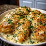 Ranch Chicken dish cooked in a crock pot with fresh ingredients