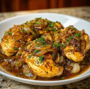 Savory Slow-Cooked Crockpot Chicken for Effortless Comfort 2 Delicious slow-cooked crockpot chicken served with vegetables