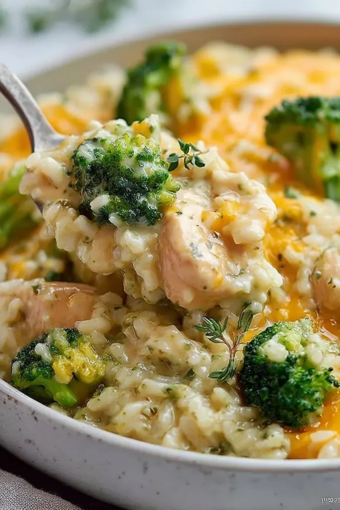 Delicious crockpot chicken rice dish served in a cozy setting