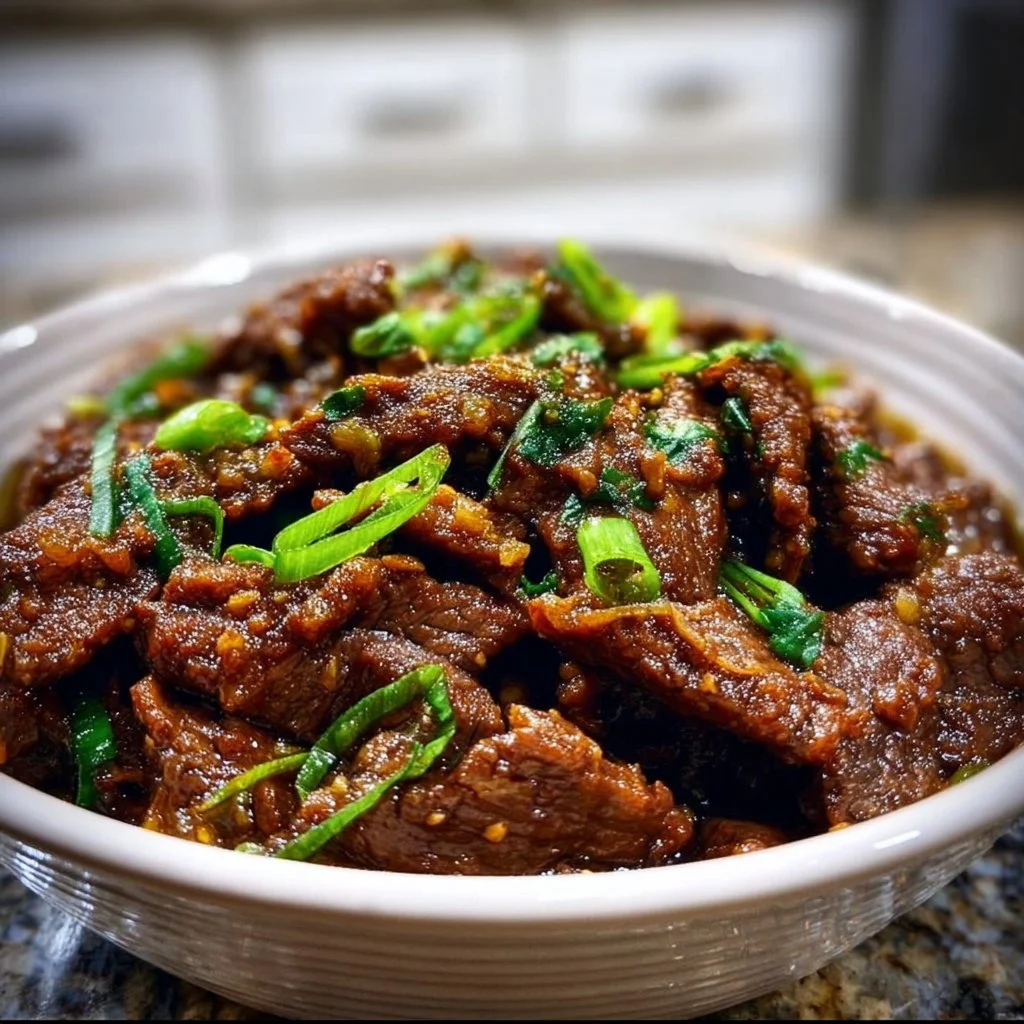 Slow Cooker Mongolian Beef