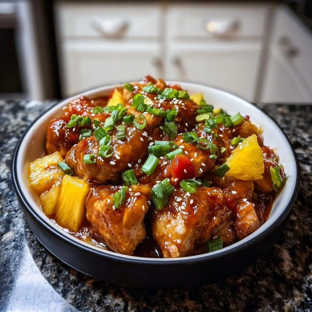 Sweet Hawaiian Crockpot Chicken