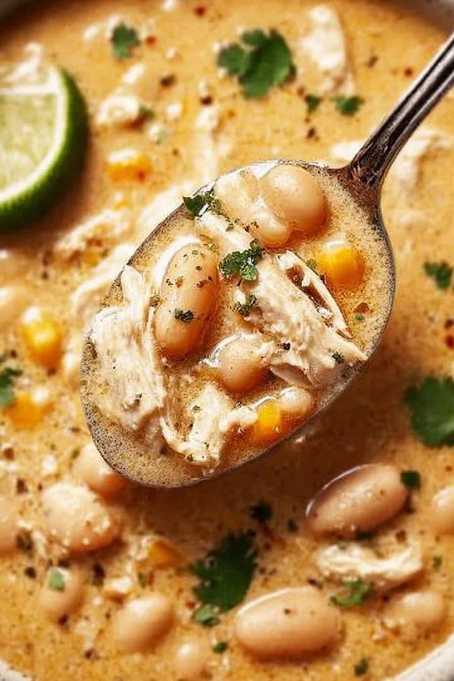 White Chicken Chili That Heats the Soul